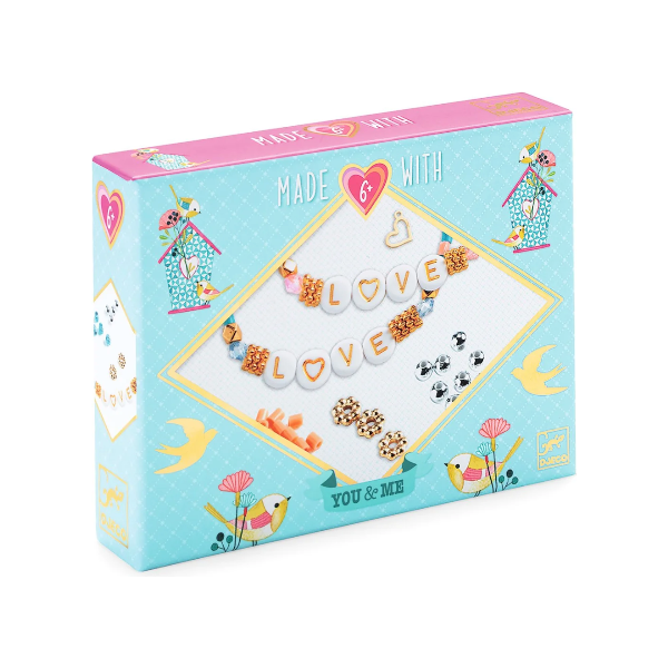 Djeco Bead Kit-Tila & Flowers Jewelry Kit Djeco   