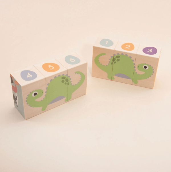 Uncle Goose Environments Blocks- Dinosaur Wooden Toys Uncle Goose   