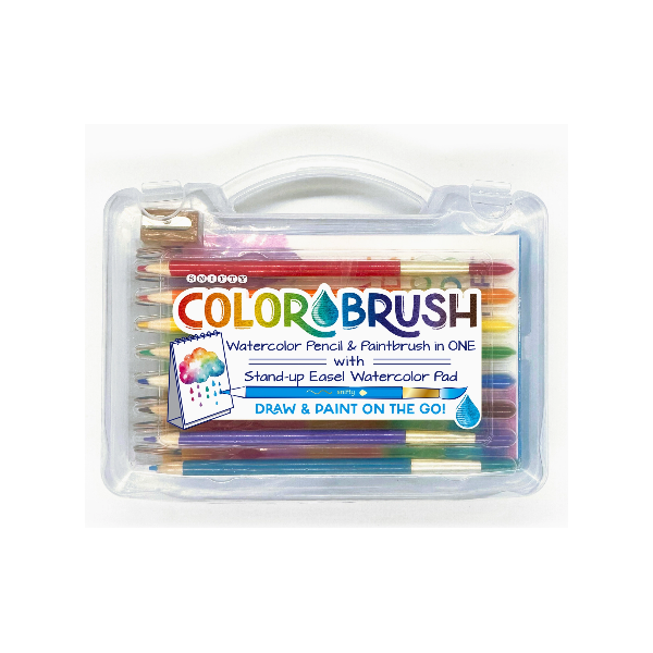 Snifty- Colorbrush On The Go- Watercolor Pencil/ Paintbrush Kit Paint Snifty