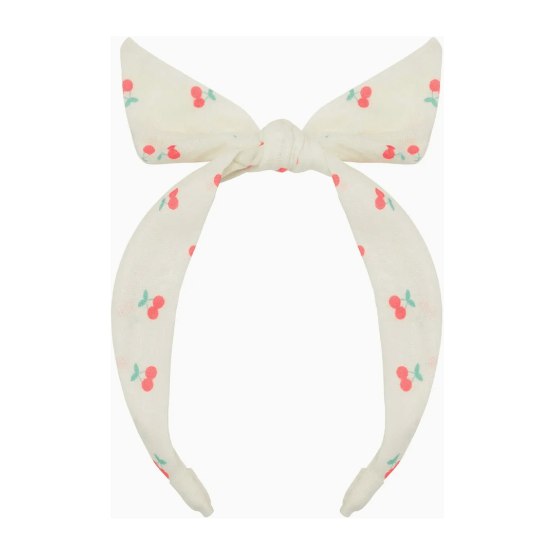 Rockahula Cherry Tie Headband Children's Accessories Rockahula