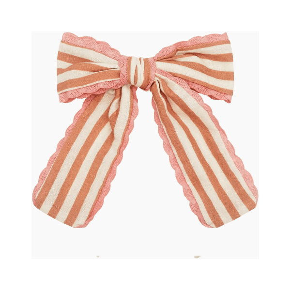 Rockahula Stripy Scallop Long Bow Clip Hair clip Rockahula