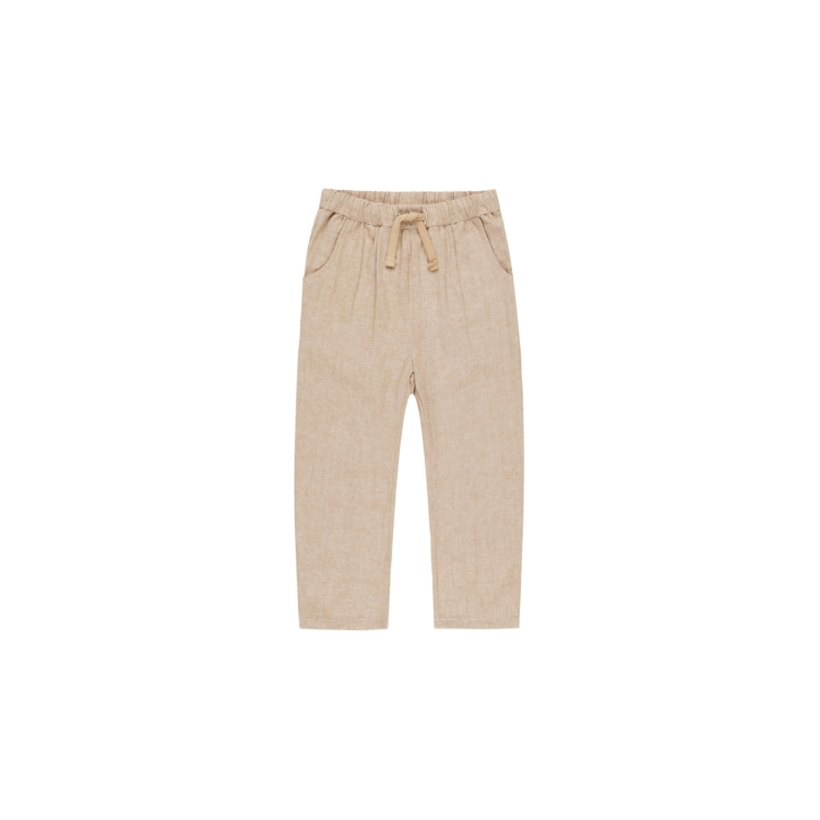 Rylee + Cru Ethan Trouser- Cocoa Pants Rylee + Cru 2-3Y