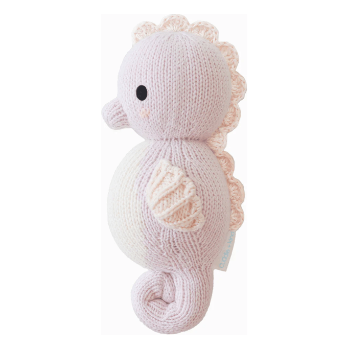 Cuddle + Kind Baby Seahorse, Lilac Dolls Cuddle + Kind