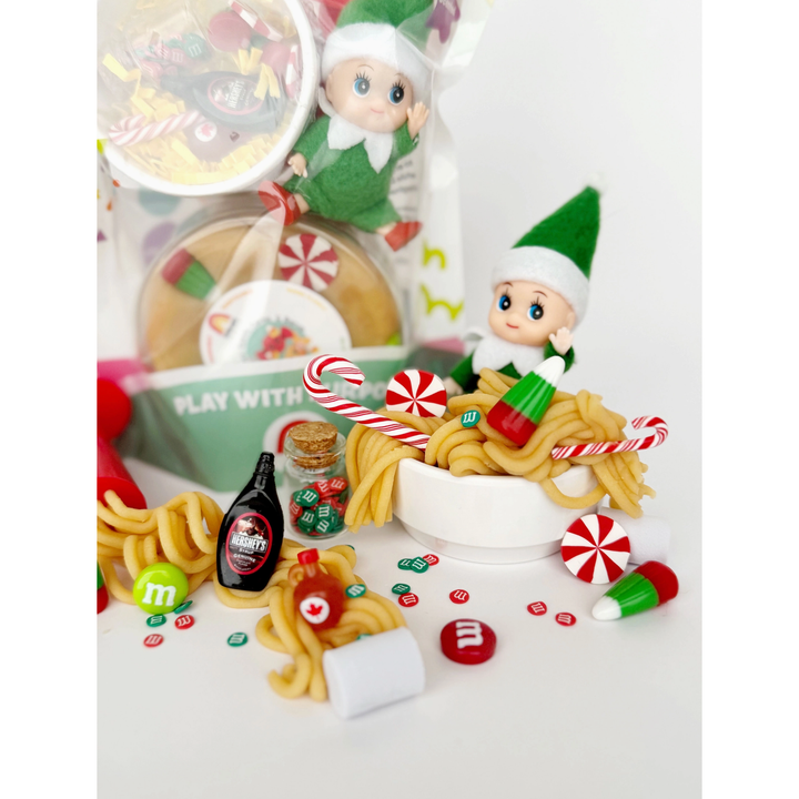 Earth Grown KidDough Play Kit- Elf Breakfast (Maple Syrup) Clay/Dough EGKD   