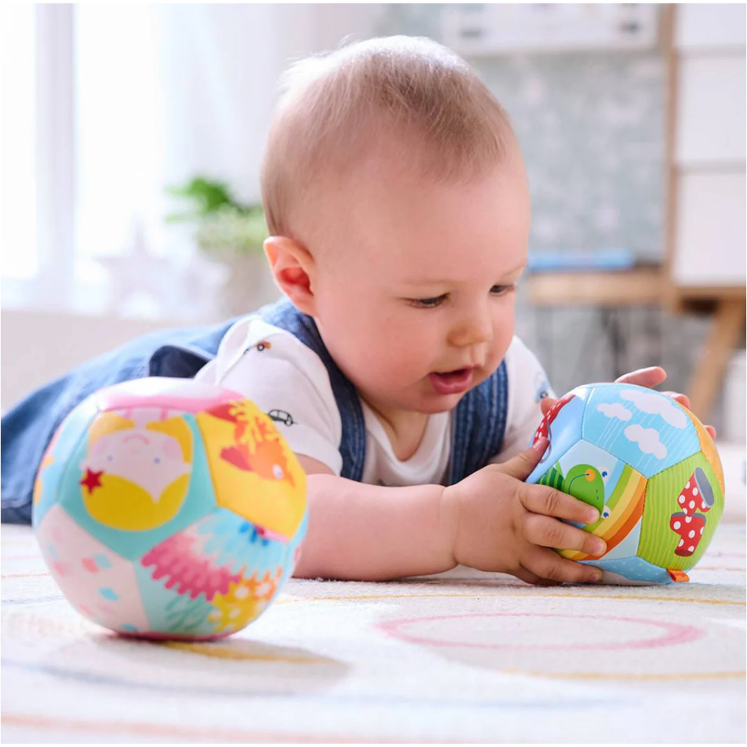 Haba Rainbow World Baby Ball 4.5" Ball Haba