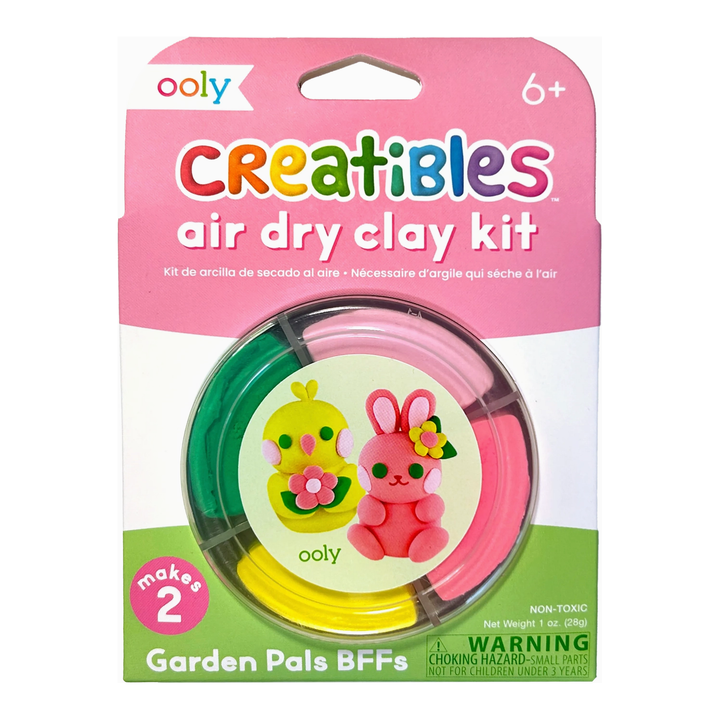 Ooly Creatibles D.I.Y. Air-Dry Clay Kit Clay/Dough Ooly Garden Pals BFFs