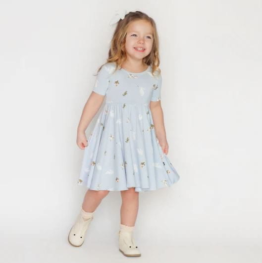 Kyte Twirl Dress Ice Rabbit Dresses Kyte Baby