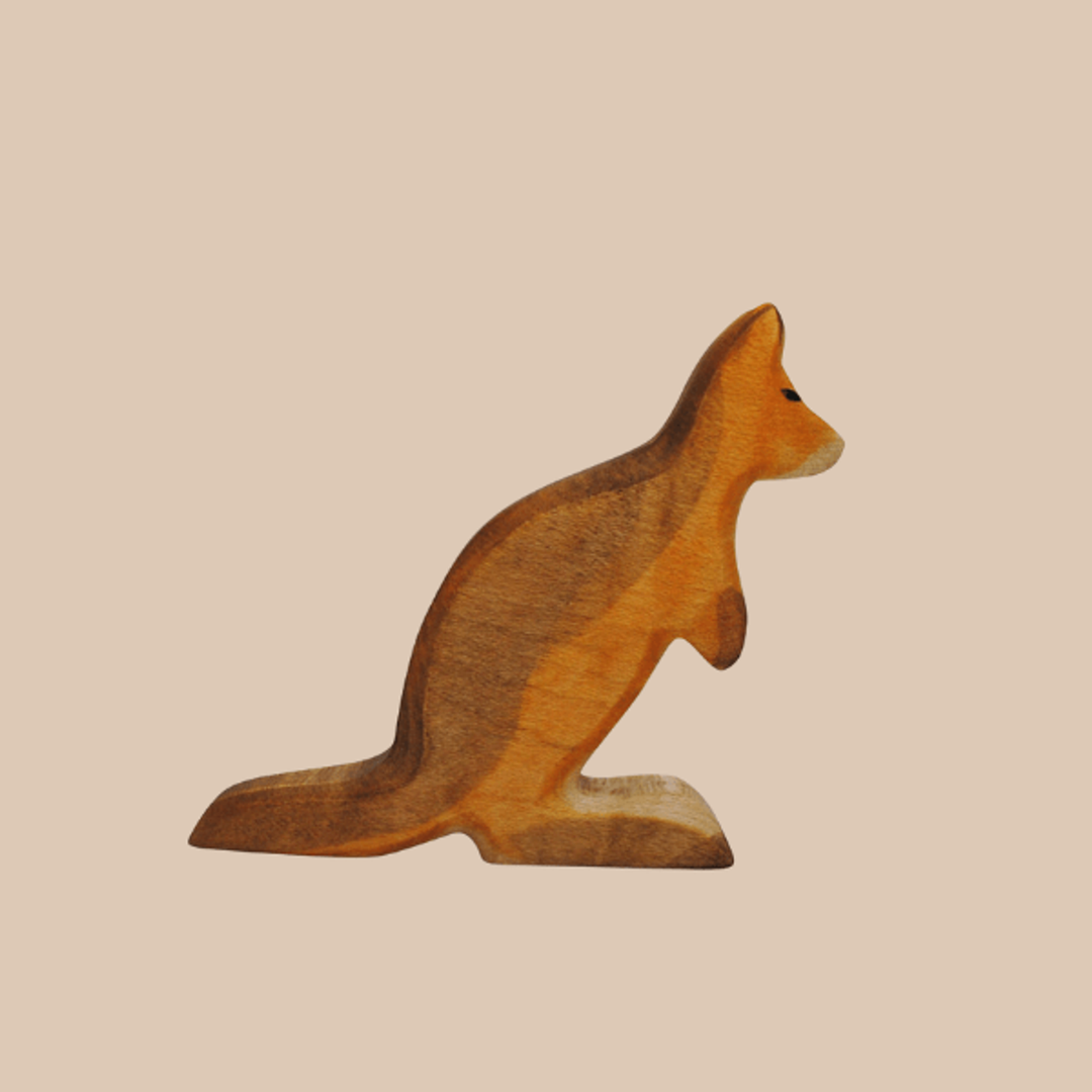 HolzWald Kangaroo Father Wooden Toys HolzWald   