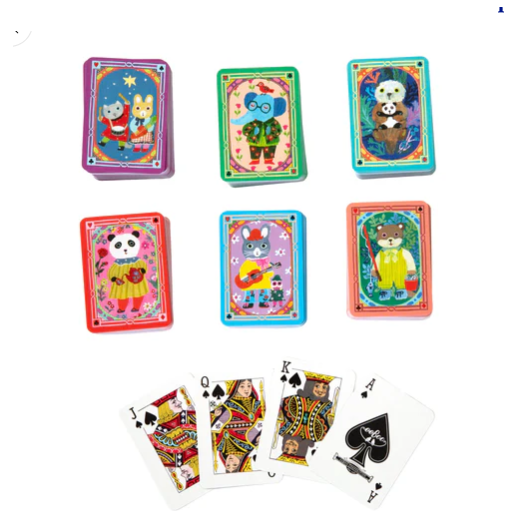 eeBoo Yumi Tiny Playing Cards Playing Cards eeBoo   