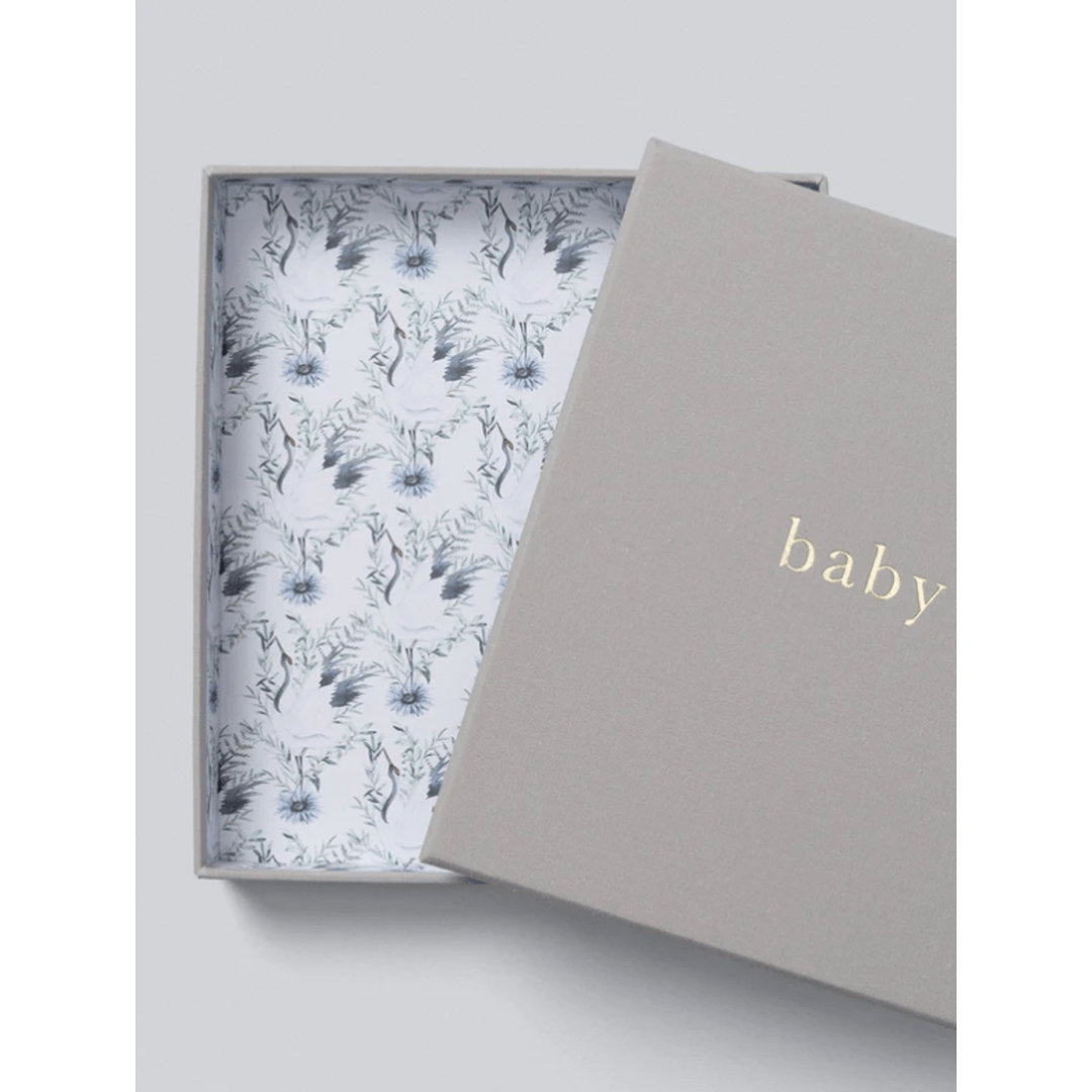 Write To Me - Baby. Your First Five Years- Light Grey Baby Book Write to Me   