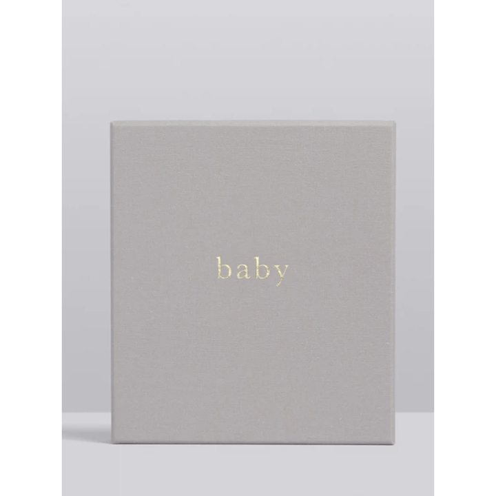 Write To Me - Baby. Your First Five Years- Light Grey Baby Book Write to Me   