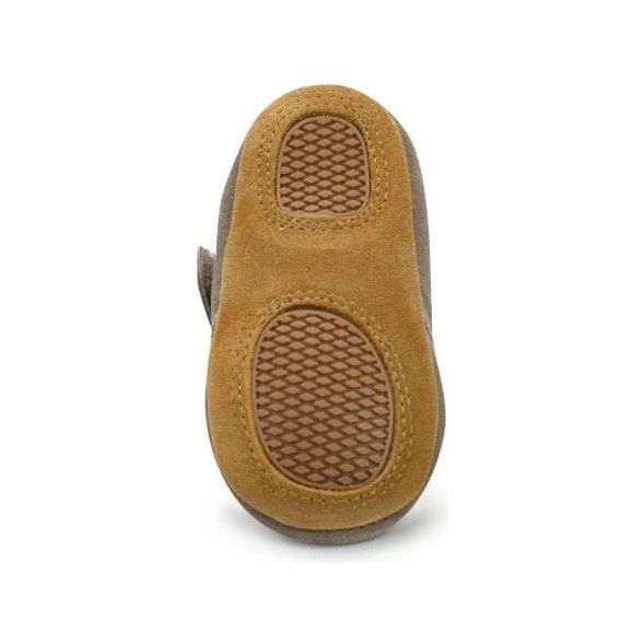 Zutano Leather Furry Lined Baby Shoe Footwear Zutano   