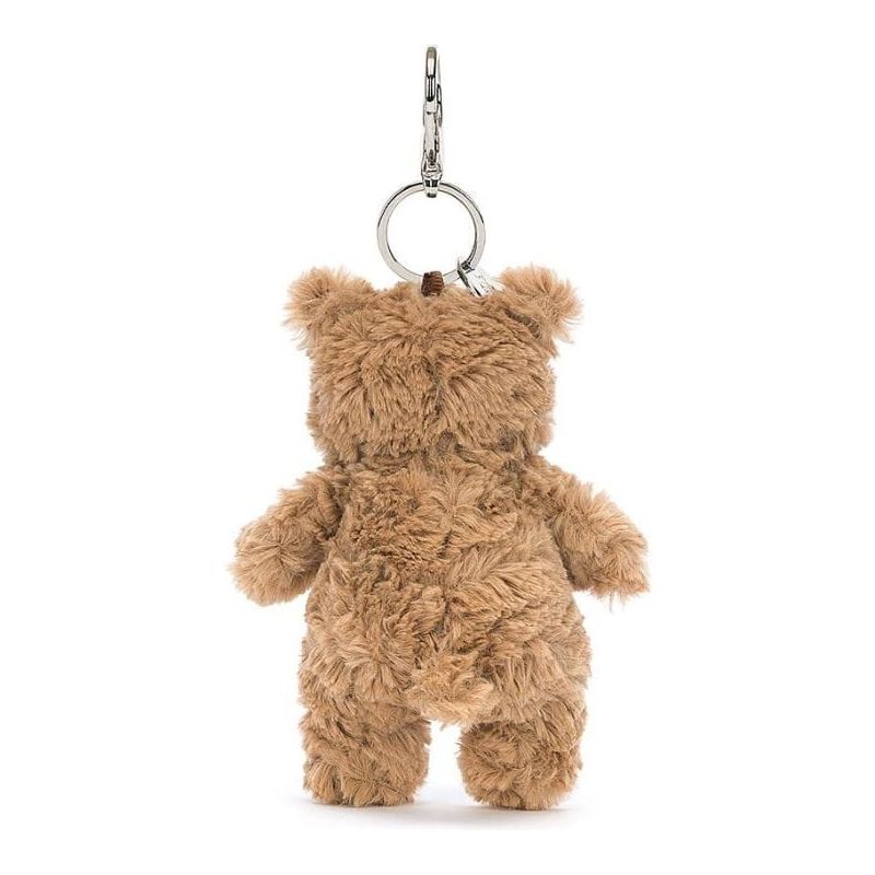 Jellycat Bartholomew Bear Bag Charm Bag Charms Jellycat