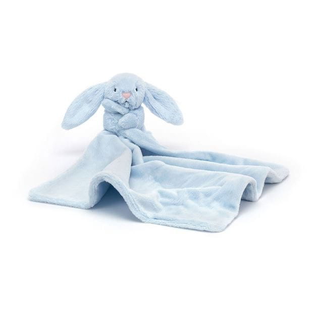 Jellycat Bashful Blue Bunny Soother Baby Jellycat Jellycat   