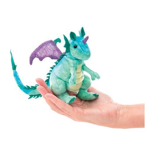 Folkmanis Finger Puppet - Mini Dragon Finger Puppet Folkmanis   