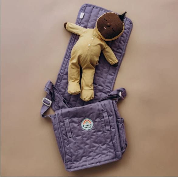 Olli Ella Carrie Convertible Changing Set- Lavender Diaper Bag Olliella   