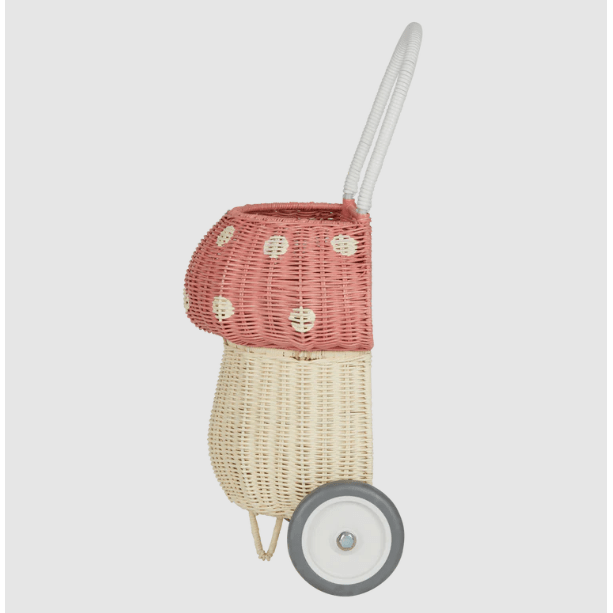 Olli Ella Rattan Mushroom Luggy - Musk Baskets Olliella   