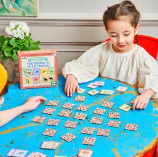 eeBoo Busy Woods Matching & Memory Game Games eeBoo   