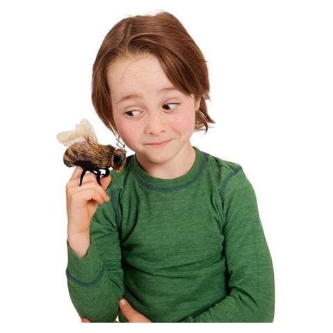 Folkmanis Finger Puppet - Mini Bee Finger Puppet Folkmanis   