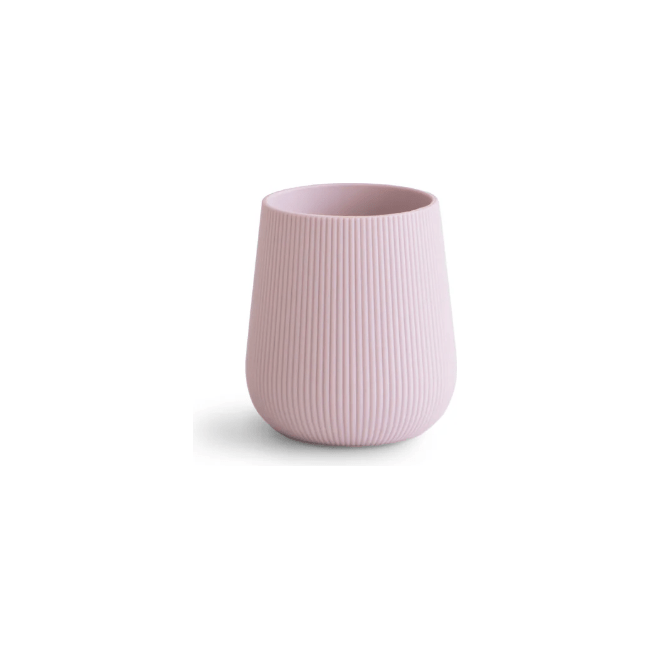 Mushie Silicone Starter Cup Mealtime Mushie Soft Lilac  