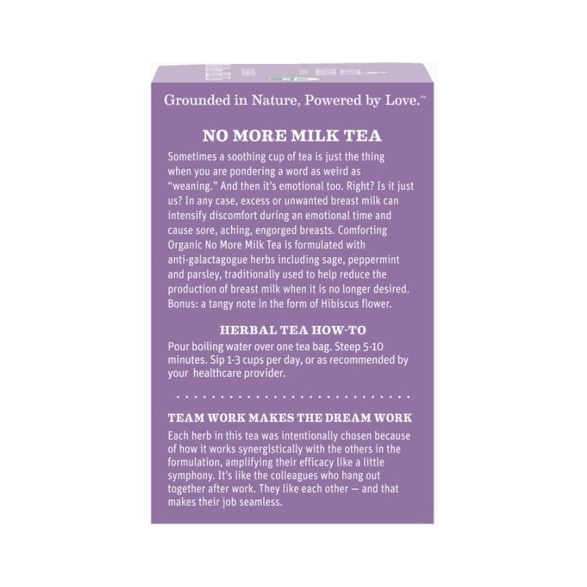 Earth Mama Organics No More Milk Tea Supplements & Remedies Earth Mama Organics   