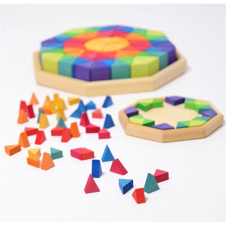 Grimm's Small Octagon Puzzle Wooden Toys Grimm's   