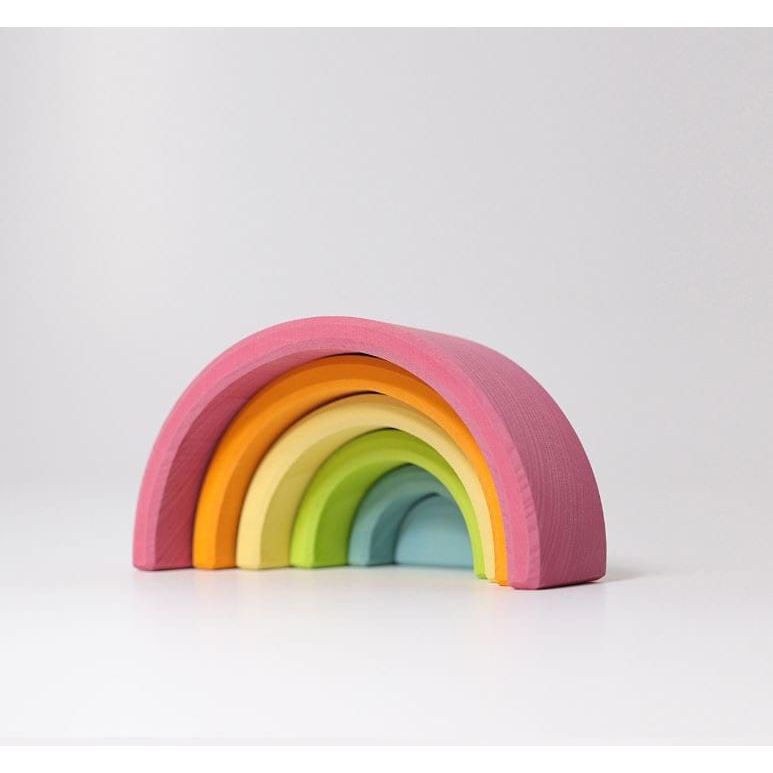 Grimm's Rainbow Pastel Rainbow Tunnels Grimm's   