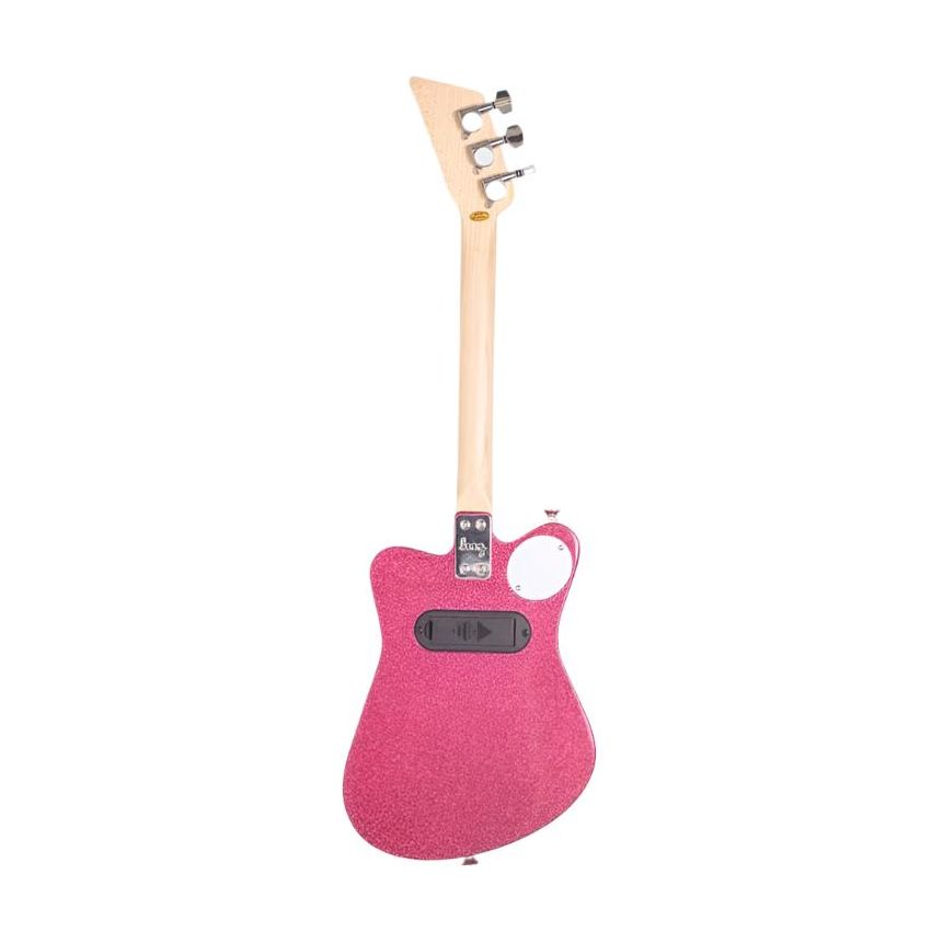 Loog Mini Electric Sparkle - Pink Musical Loog Guitars   