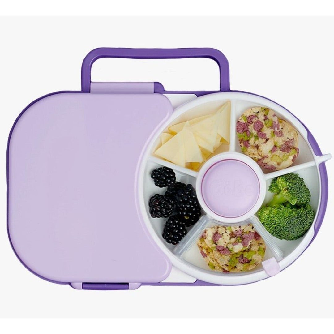 5 BENTGO LUNCH BOXES, 1 GOBE SNACK SPINNER & 2 HYDRAFLOW INSULATED
