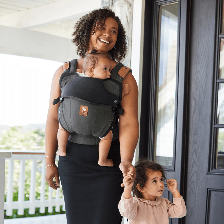 Lillebaby Elevate 6 in 1 Baby Carrier Pewter The Natural Baby