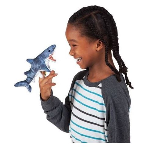 Folkmanis Finger Puppet - Mini Shark Finger Puppet Folkmanis   