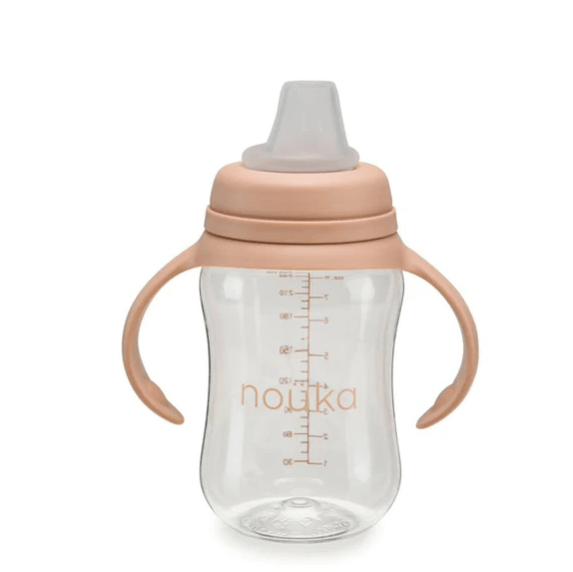 Noüka  Soft Spout Sippy Cup Mealtime Noüka Soft Blush  