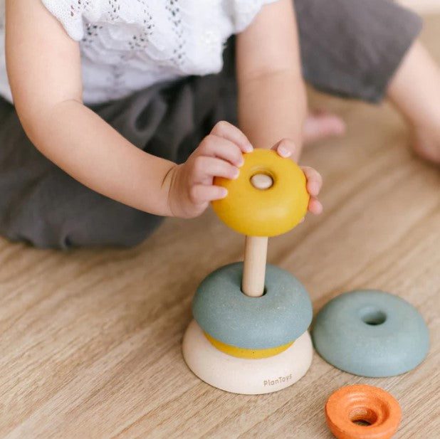 Plan Toys - Stacking Ring - Cups Baby Toys Plan Toys   