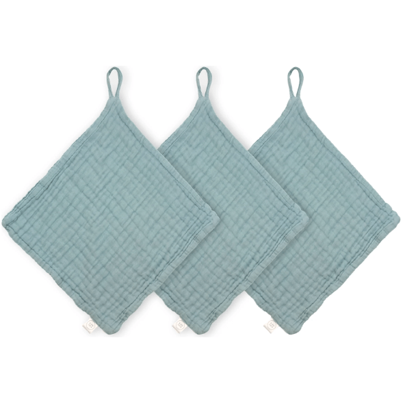 Lou Lou & Company - Washcloth 3-Pack Wash Cloth Lou Lou & Company Steel  