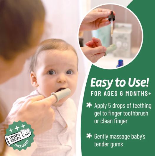 Legendairy Organic Baby Teething Gel Supplements & Remedies Legendairy Milk   