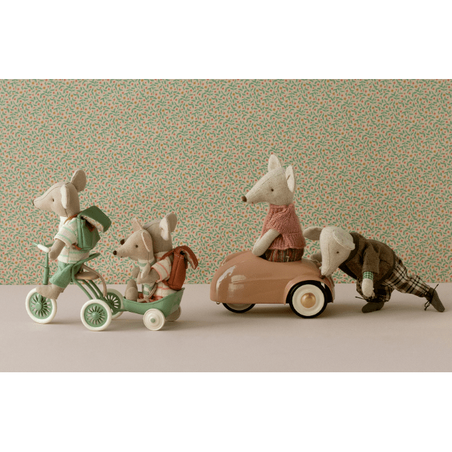 Maileg Tricycle hanger, Mouse- Green Dollhouses and Access. Maileg   