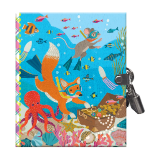 eeBoo Very Small Journal Victoria Journal eeBoo Underwater Treasure  