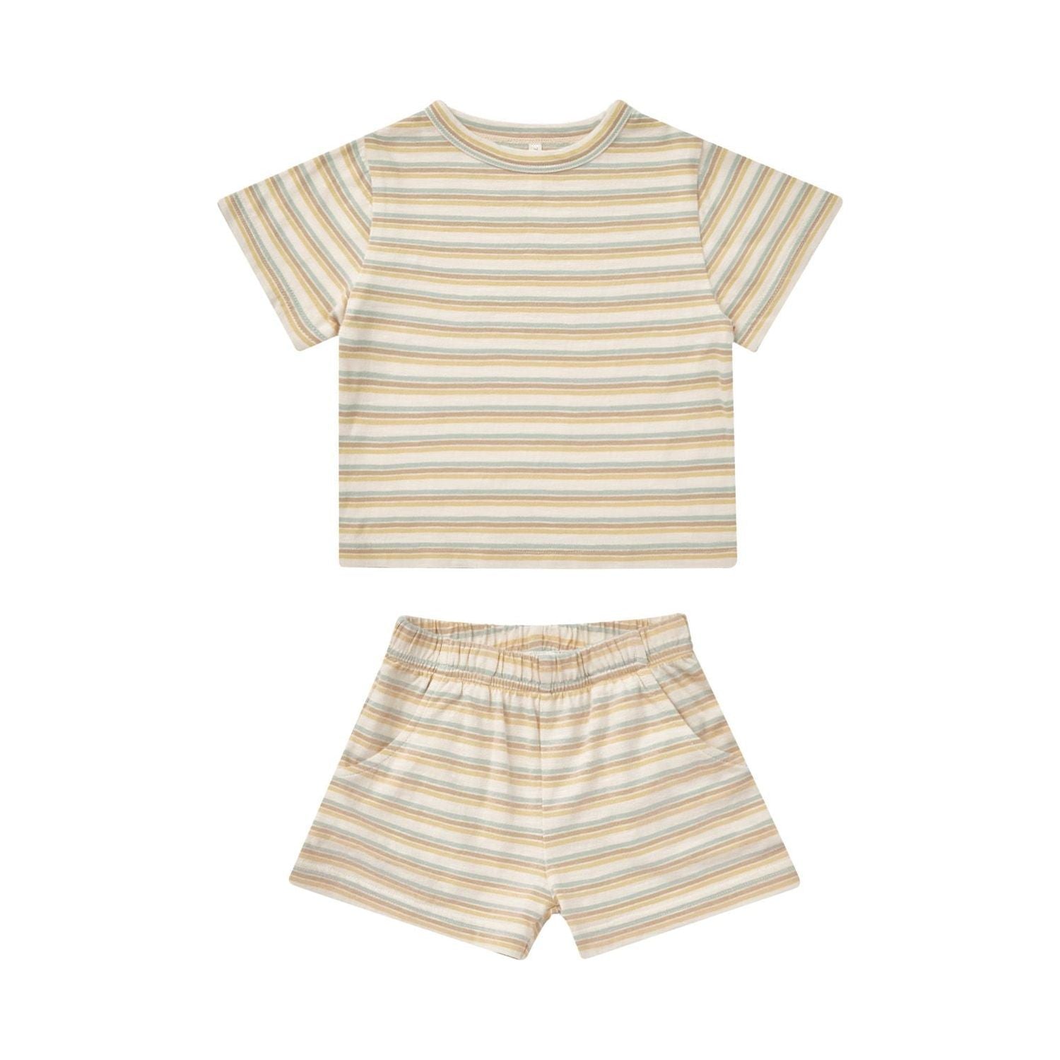 Rylee + Cru Jersey Set - Vintage Stripe