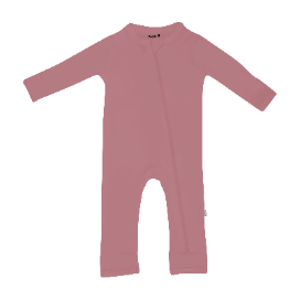 Kyte Baby Zippered Romper 12-18M Romper Kyte Baby 12-18M Dusty Rose 