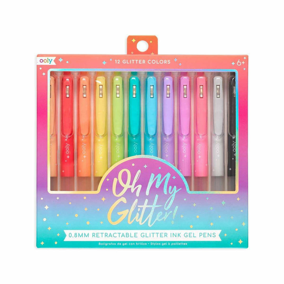 ooly rainbow sparkle glitter markers - Little