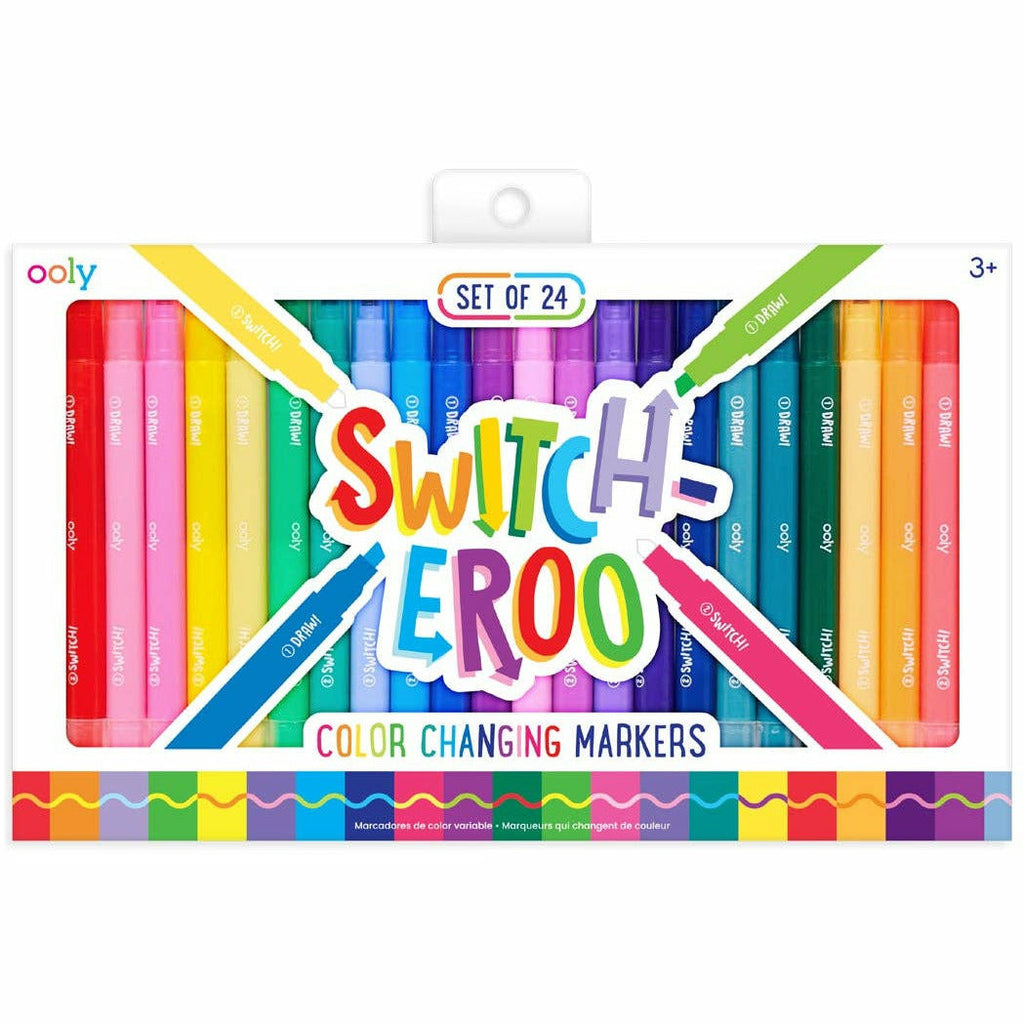 Ooly Brilliant Brush Markers - Set of 24