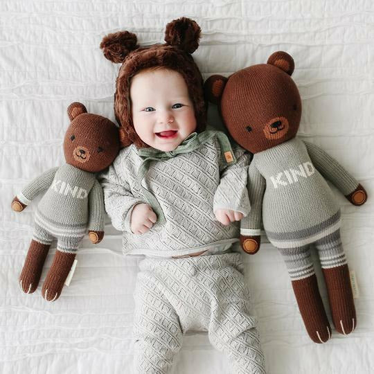 Cuddle + Kind Oliver The Brown Bear – The Natural Baby Company