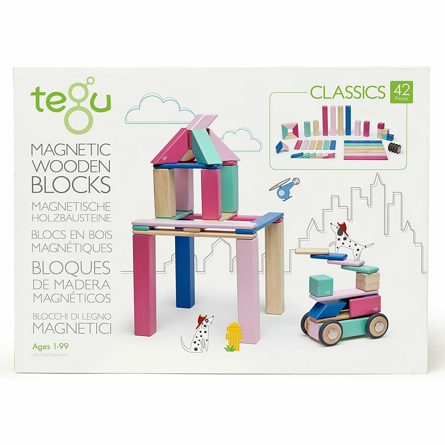 Tegu blocks sale 42 piece