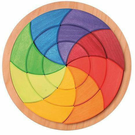 Grimm's Large Color Circle Goethe Wooden Toys Grimm's   