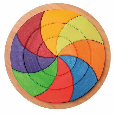 Grimm's Large Color Circle Goethe Wooden Toys Grimm's   