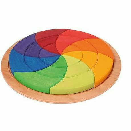 Grimm's Large Color Circle Goethe Wooden Toys Grimm's   