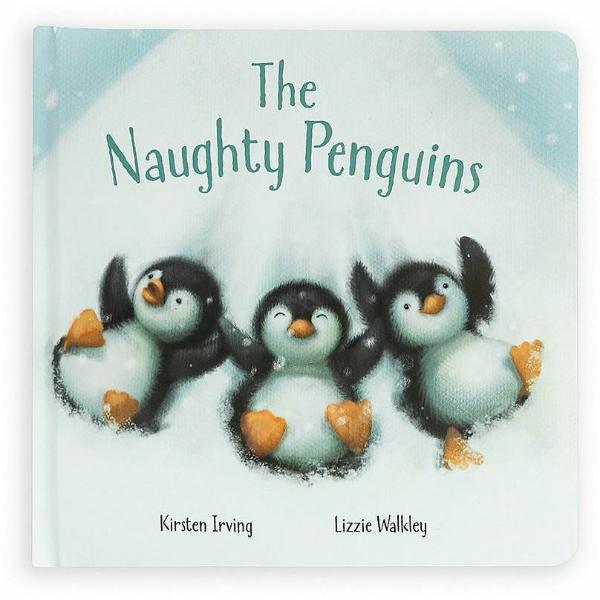 Jellycat The Naughty Penguins Book Holiday Jellycat   