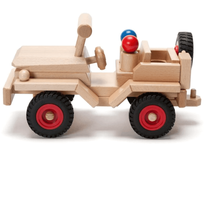 Fagus Wooden Jeep Wooden Toys Fagus   