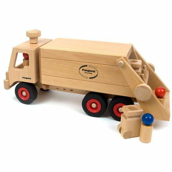 Fagus Garbage Tipper Truck Wooden Toys Fagus   