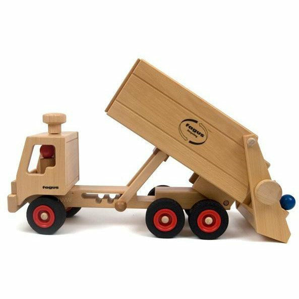 Fagus Garbage Tipper Truck Wooden Toys Fagus   